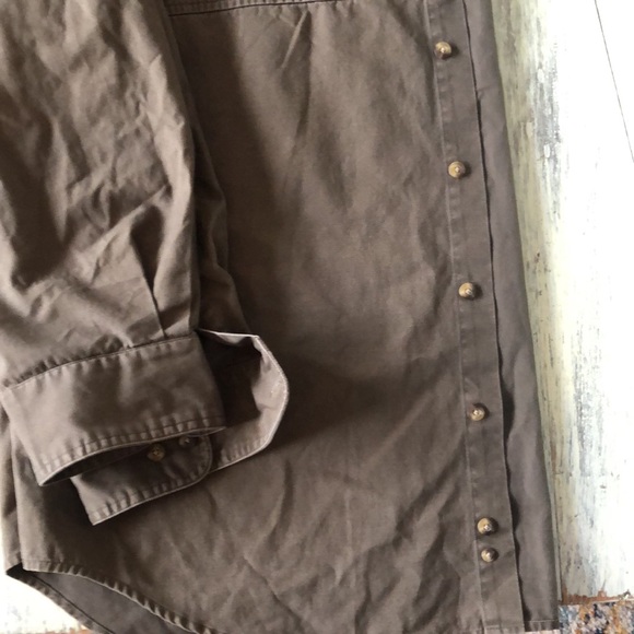 Canvas utility shirt. - Picture 5 of 6